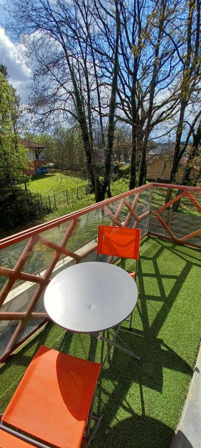 ポーLe Petit Park-Studio-Terrasse- Piscine-Wifi Fibreアパートメント エクステリア 写真